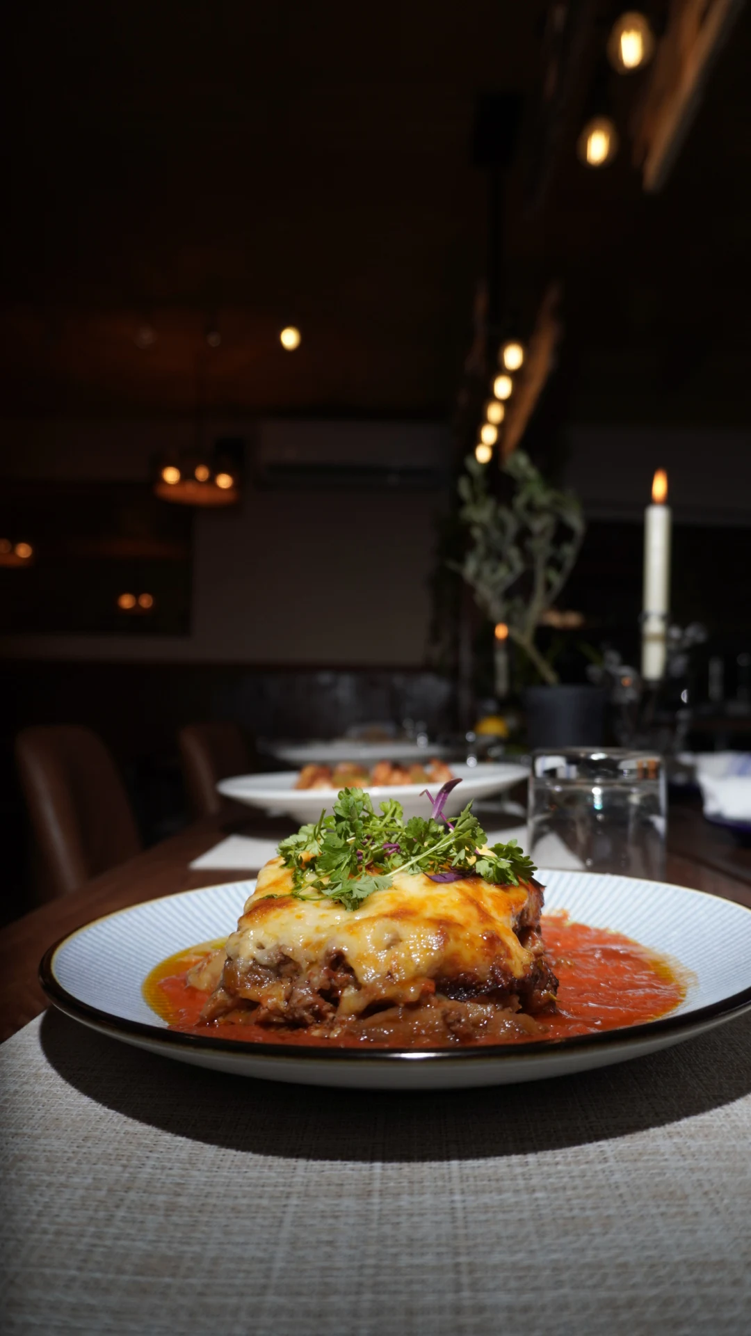 Moussaka - Layered eggplant, spiced lamb, and béchamel — a Mediterranean classic